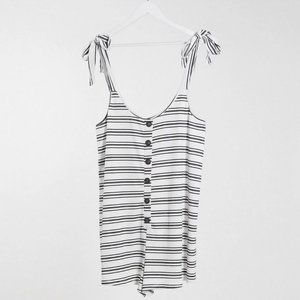 Asos Size 2 Maternity Striped Short Romper